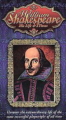 William Shakespeare His Life and Times   6 Volume Gift Boxed Set VHS 