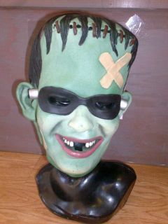   Magic Group FRANKIE THE BURGLAR Rubber Frankenstein Halloween MASK