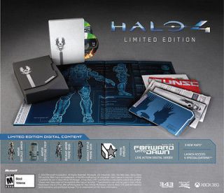 Halo 4 Limited Edition Numbered for Xbox 360 NEW Factory Sealed 2012 w 