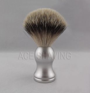   Badger Hair Faux Horn Handle Shaving Brush With A Stand Grooming tool