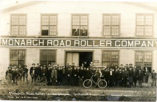 RPPC NY Groton Monarch Road Roller (Tractor) Company Tompkins County