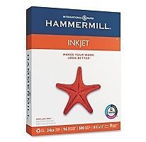 Hammermill InkJet Paper 24lb 500 Sheets 8.5 x 11 500 Sheets