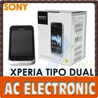 Sony Xperia TIPO Dual ST21i2 Silver Dual Sim HSDPA Android 4.0 Phone