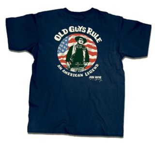 Old Guys Rule T shirt John Wayne Am. Legend