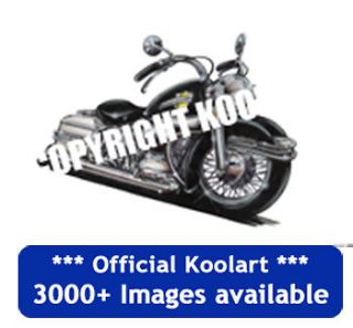 Koolart Harley Davidson Electra Glide Fridge Magnet personalised gift 