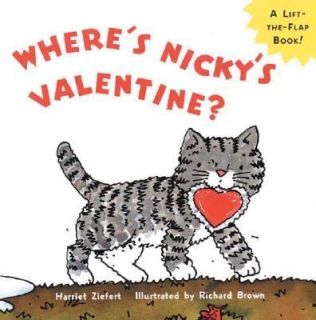 Wheres Nickys Valentine by Harriet Ziefert 2002, Board Book