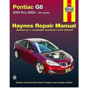 Pontiac G6 Automotive Repair Manual(Pbk)