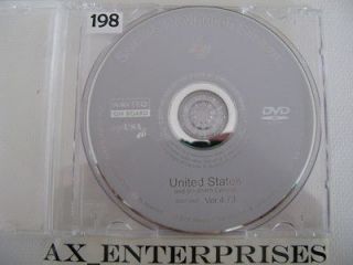 Genuine Acura MDX RDX RL TL TSX Navigation DVD # 4.73A @ 10/2008 Map 