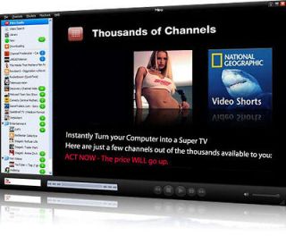   DIGITAL SATELLITE CABLE TV on Your Computer for FREE Sample Inside