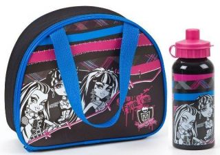 Monster High   Insulated Lunch Bag & Aluminium Bottle   BNWT