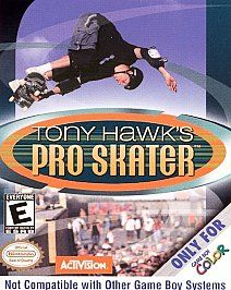 Tony Hawks Pro Skater Nintendo Game Boy Color, 2000