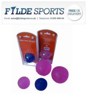FyldeSports UK Therapy Ball Hand and Wrist Exerciser Physio Grip Ball