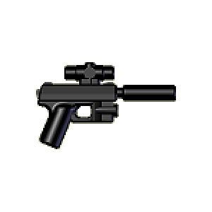 BRICKARMS Minifigure Weapon M23 SOCOM BLACK   NEW fits LEGO & Minifigs