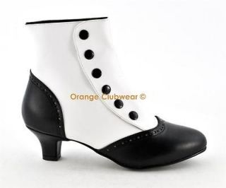Old Fashioned Vintage Style Spats Victorian Boots Shoes