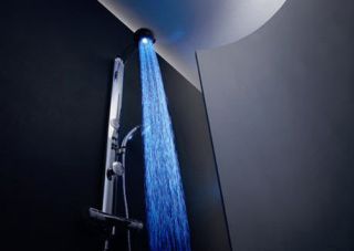 HANSA COLOUR Shower System 5827 0100 with LED Lights