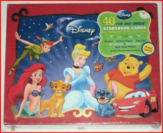 DISNEY BIRTHDAY ALL OCCASION BOX 40 GREETING CARDS PETER PAN POOH 
