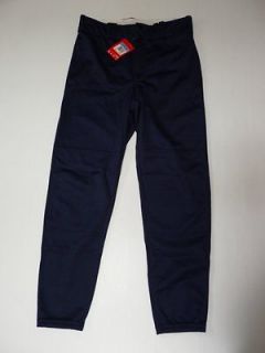   Boys Size M(10 12) L(14 16) XL(18 20) Navy Blue Baseball Pants NEW
