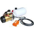 Double Acting 12V DC Hydraulic Power Pack Up Down Supply Unit 6qt 