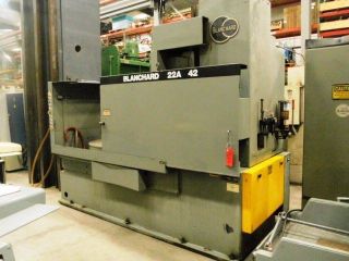 9026 BLANCHARD Rotary Grinder Model 22A 42 with 42 Chuck & 22 