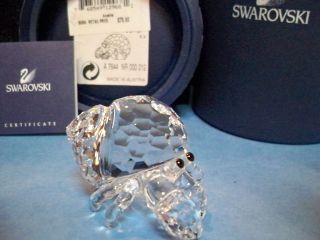 SWAROVSKI HERMIT CRAB 671837 RETIRES 2010 BNIB COA