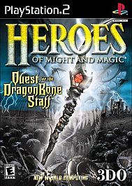 Heroes of Might and Magic Quest for the DragonBone Staff Sony 