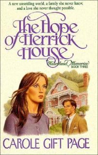 The Hope of Herrick House Vol. 3 by Carole G. Page 1996, Paperback 