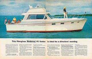 1968 AD Hatteras Yacht Co. 2131 Kivett Dr. High Point, N.C 