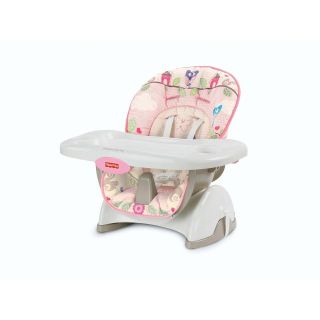   Girls Pink Owl Portable Space Saver Booster Seat High Chair New NIB