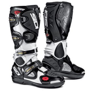 SIDI CROSSFIRE SRS OFF ROAD BOOTS BLACK/WHITE SIZE 11/45
