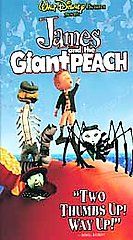 James and the Giant Peach (VHS, 1996) (VHS, 1996)