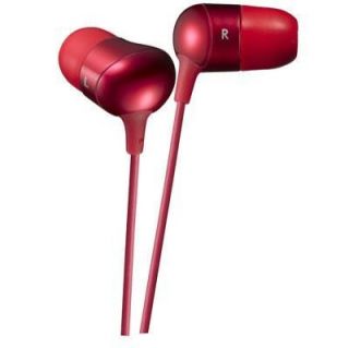 JVC Marshmallow HA FX35 In Ear only Headphones   Red