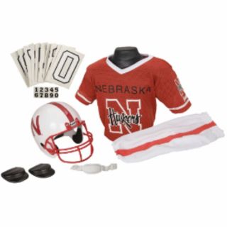 Nebraska Cornhuskers   NCAA Franklin Sports Deluxe Youth Uniform Set