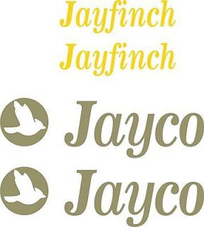 jayco Jayfinch Rv camper decals graphics sticker jayfinch jayco decal