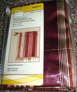 gold stripe curtain in Home & Garden