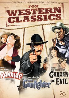 Cinema Classics Collection   Rawhide The Gunfighter The Garden of Evil 