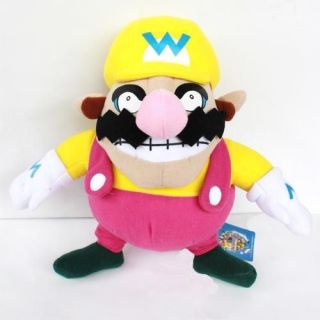 Nintendo TV Game Super Mario Bros Plush Toy Character Wario Figure 