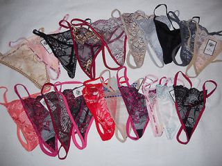 Lot of 3 New Very Sexy G String Thong~ Pick Your Size And Variation