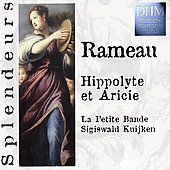 Rameau Hippolyte et Aricie Germany CD, Jun 2002, DHM Deutsche Harmonia 