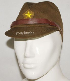 WWII WW2 JAPANESE ARMY IJA OFFICER FIELD WOOL CAP HAT M  32145