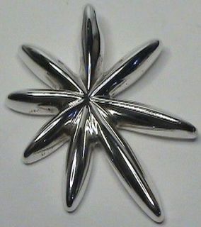 BEAUTIFUL MODERNIST ESTATE DIMENSIONAL STERLING SILVER STAR OF 