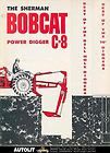 1961 Sherman Bobcat C8 Back Hoe & Ford Tractor Brochure