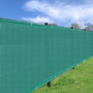 6ft x 50ft Fence Screen Windscreen Mesh Privacy Fabric Slat Scrim 