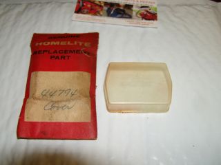 NOS Homelite Pump Or Generator Clear Cover 44794
