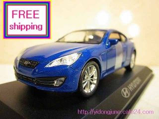 38 HYUNDAI GENESIS Coupe Blue MiniCar Diecast Toys