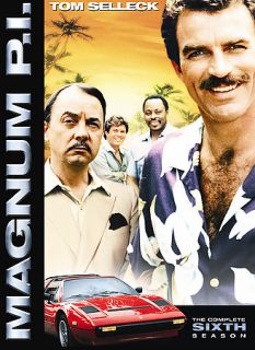 Magnum P.I.   The Complete Sixth Season DVD, 2007, 5 Disc Set, Digipak 