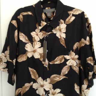 Tori Richard Hawaiian Shirt 100% Silk Size 2XL