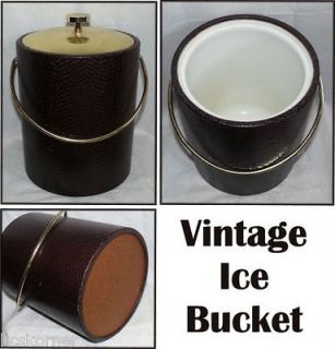 leather ice bucket in Ice Buckets