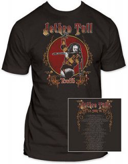 Jethro Tull   Tour 75   Small T Shirt
