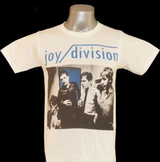 Joy Division Ian Curtis New Order JD1 White Tee T Shirts T Shirt Size 