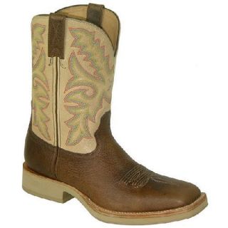 Twisted X Mens NEW Horseman MHM0008 Brown Leather Western Cowboy 